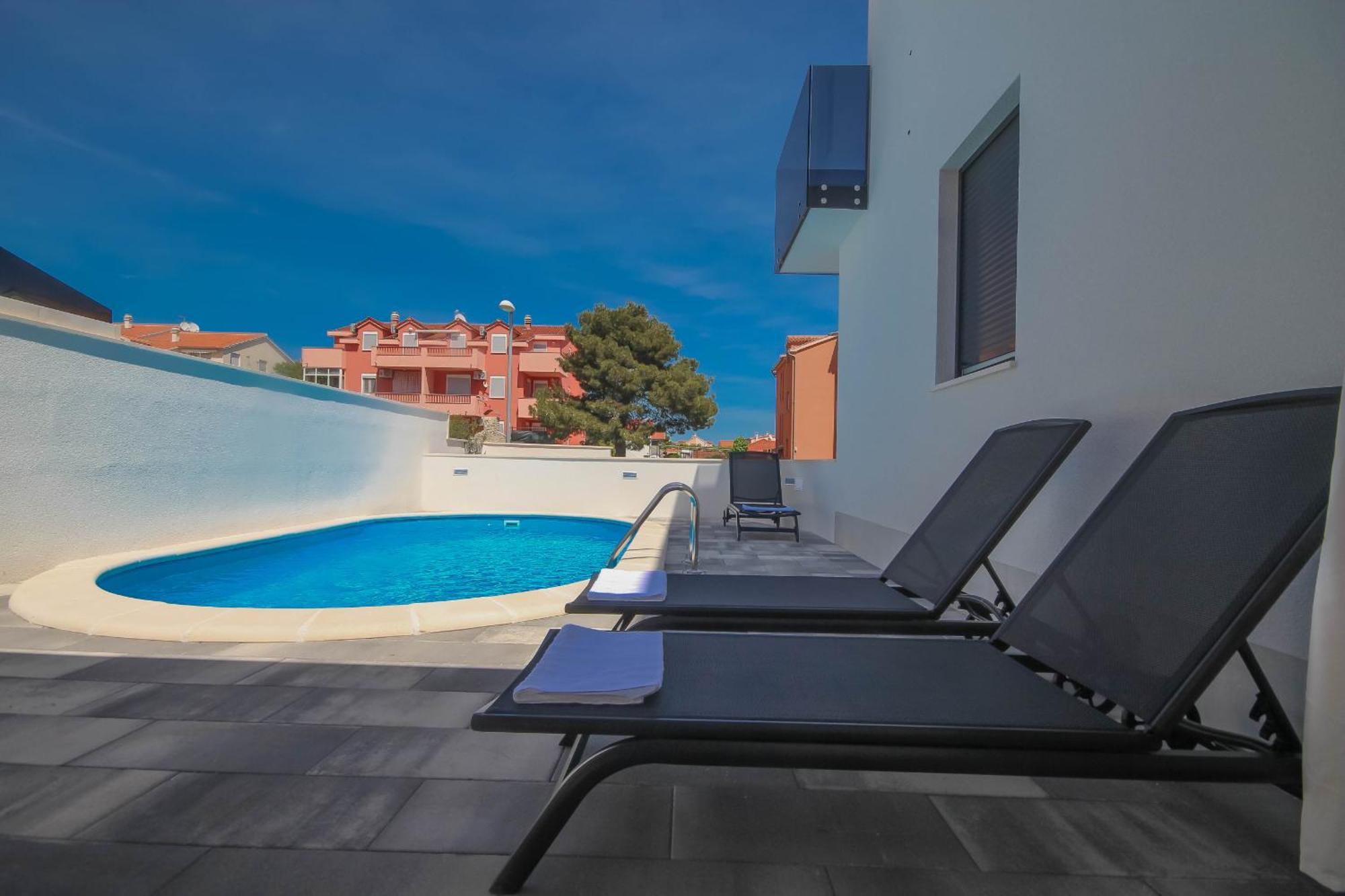 Villa Essenza Vita In Vodice Only 650 Meters From The Beach Ngoại thất bức ảnh